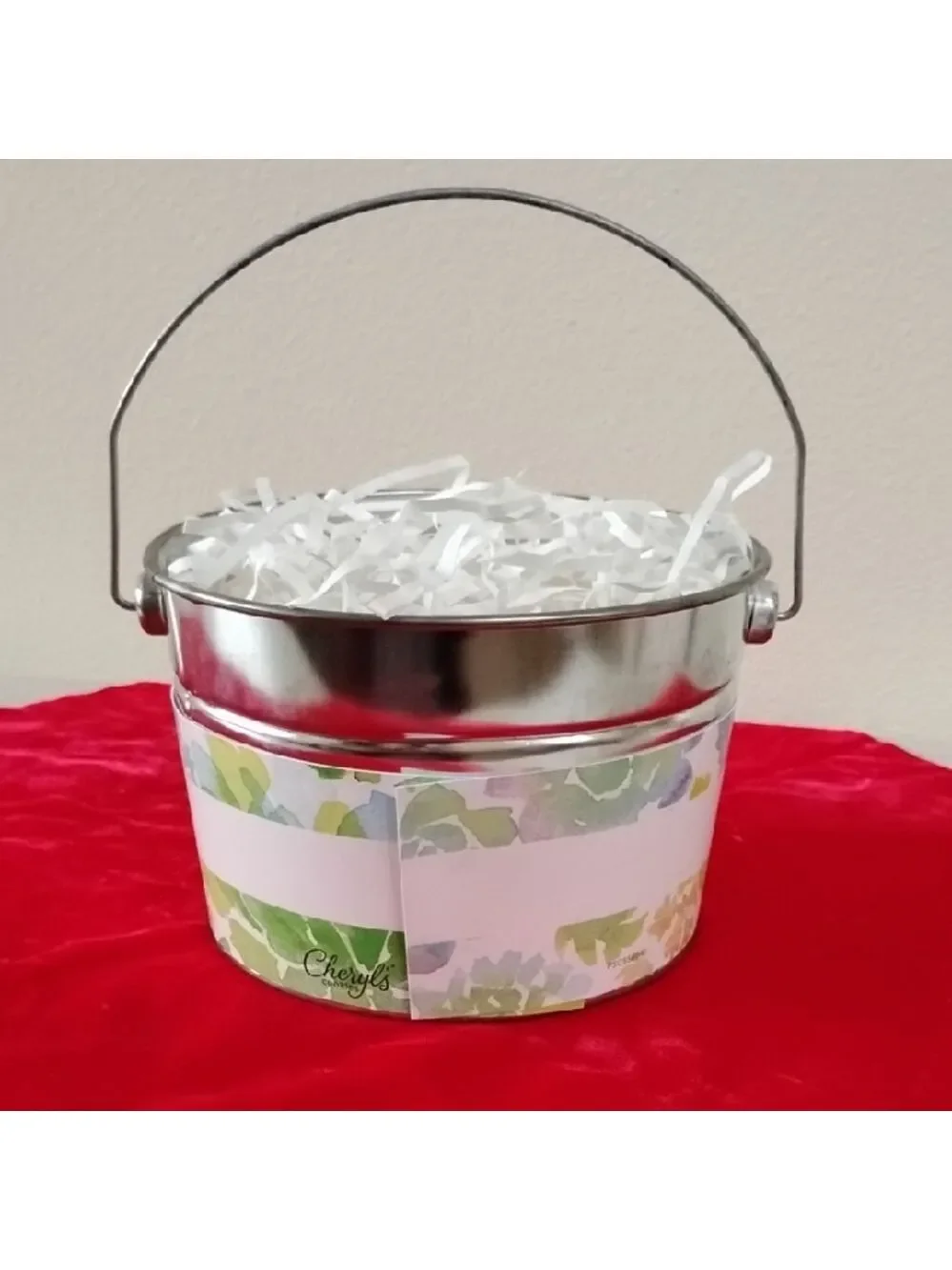 D- Floral Thankful Party Bucket
